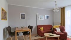 Bad Berka, freundliche möblierte 2-Zimmer-Wohnung mit Balkon und PKW-Stellplatz