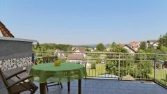 Neuhof, möbliertes ruhiges Apartment mit großem Balkon im OT Hattenhof, WLAN inklusive
